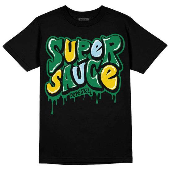 Jordan 5 “Lucky Green” DopeSkill T-Shirt Super Sauce Graphic Streetwear - Black