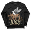 Jordan 6 WMNS Gore-Tex Brown Kelp DopeSkill Long Sleeve T-Shirt Juneteenth 1865 Graphic Streetwear - Black