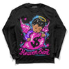 Dunk Low GS “Active Fuchsia” DopeSkill Long Sleeve T-Shirt Heaven Sent Graphic Streetwear - Black