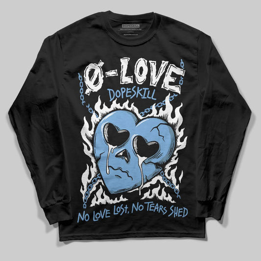 Jordan 12 Retro 'Melo' DopeSkill Long Sleeve T-Shirt Crying Heart Graphic Streetwear - black