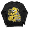 Jordan 4 Tour Yellow Thunder DopeSkill Long Sleeve T-Shirt Bear Steals Sneaker Graphic Streetwear - black