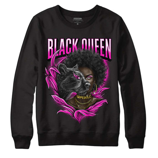 Dunk Low GS “Active Fuchsia” DopeSkill Sweatshirt New Black Queen Graphic Streetwear - Black