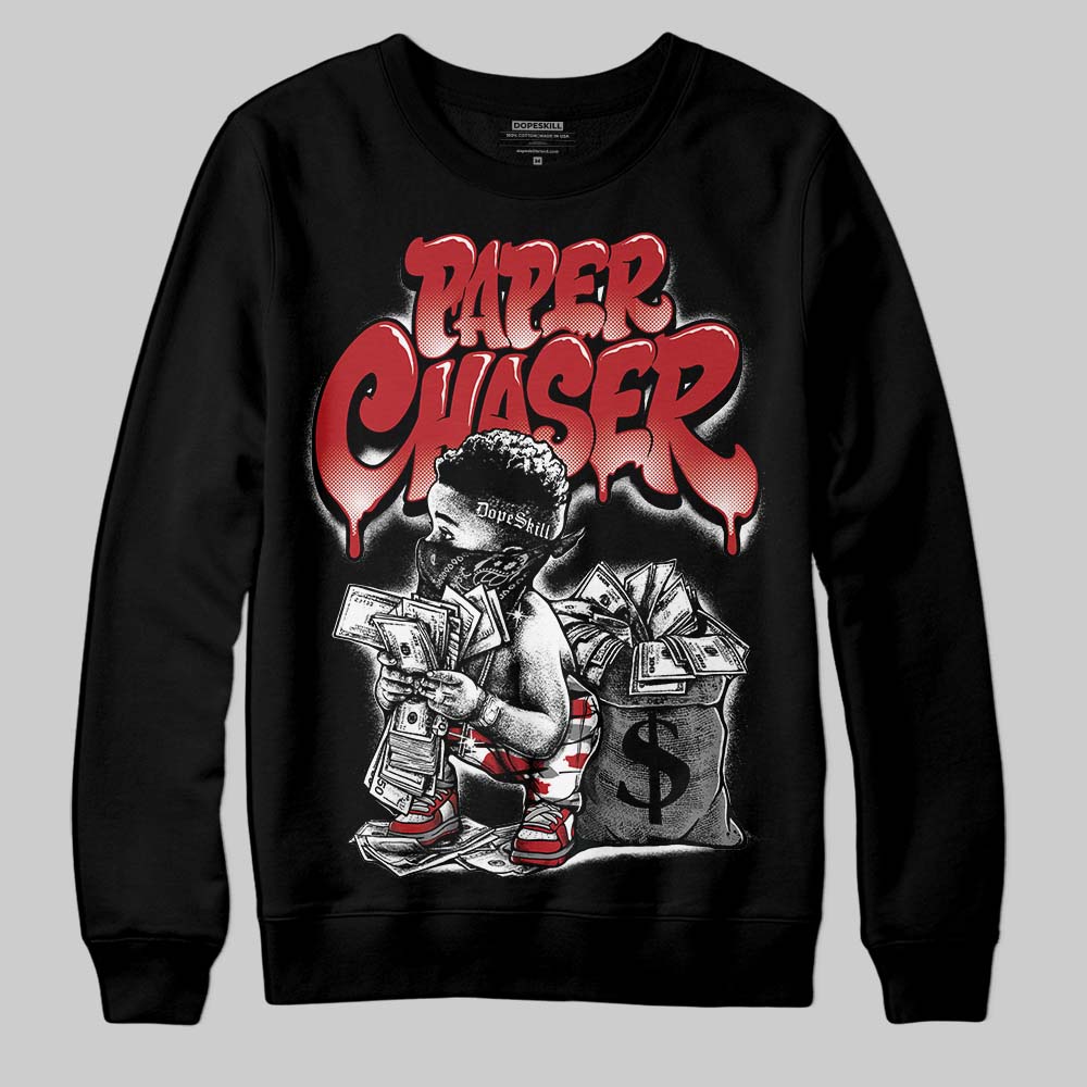 Jordan 8 Retro Bugs Bunny (2025) DopeSkill Sweatshirt Paper Chaser Boy Graphic Streetwear - Black