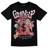 Valentine's Day Collection DopeSkill T-Shirt Money Bag Coming Up Graphic Streetwear - Black