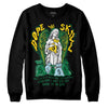 Jordan 5 “Lucky Green” DopeSkill Sweatshirt Angels Graphic Streetwear - Black