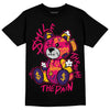 Jordan 3 Retro SP J Balvin Medellín Sunset DopeSkill T-Shirt Smile Through The Pain Graphic Streetwear - Black