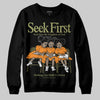 Olive Sneakers DopeSkill Sweatshirt New Seek First Graphic Streetwear - Black