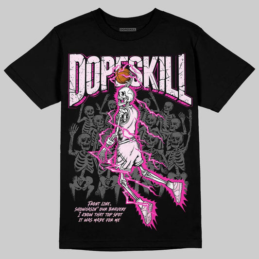 Dunk Low GS 'Triple Pink' DopeSkill T-Shirt Thunder Dunk Graphic Streetwear - Black