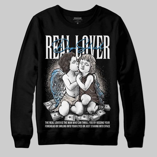 Adidas Samba OG White Black Clear Granite DopeSkill Sweatshirt Real Lover Graphic Streetwear - Black