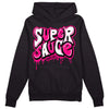 Jordan 1 Low GS “Fierce Pink” Dopeskill Hoodie Sweatshirt Super Sauce Graphic Streetwear - Black