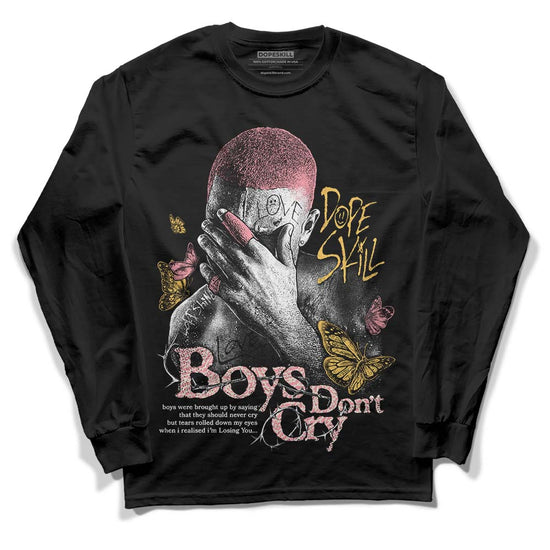 Jordan 3 GS “Red Stardust” DopeSkill Long Sleeve T-Shirt Boys Don't Cry Graphic Streetwear - Black 