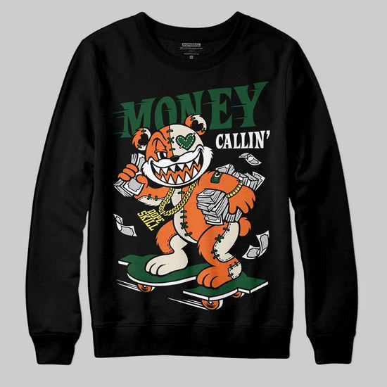 SoleFly x Air Jordan 3 “Fruits Of Our Labor” DopeSkill Sweatshirt Money Callin' Graphic Streetwear - Black