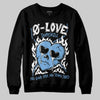 Jordan 12 Retro 'Melo' DopeSkill Sweatshirt Crying Heart Graphic Streetwear - Black