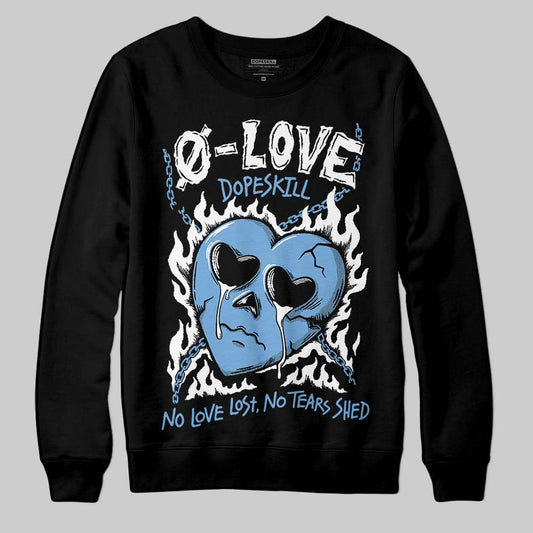 Jordan 12 Retro 'Melo' DopeSkill Sweatshirt Crying Heart Graphic Streetwear - Black