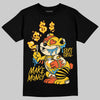 Yellow Sneakers DopeSkill T-Shirt Make Money Graphic Streetwear - Black
