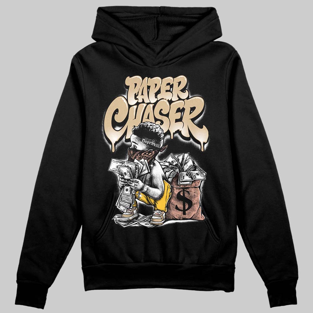 TAN Sneakers DopeSkill Hoodie Sweatshirt Paper Chaser Boy Graphic Streetwear - Black