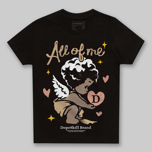 TAN Sneakers DopeSkill Toddler Kids T-shirt All Of Me Graphic Streetwear - Black