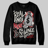 Nigel Sylvester x Jordan 1 Low OG “Nitro” DopeSkill Sweatshirt Real Ones Move In Silence Graphic Streetwear - Black