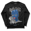 Jordan 11 Low “Space Jam” DopeSkill Long Sleeve T-Shirt Money Talks Graphic Streetwear - black