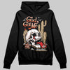 TAN Sneakers DopeSkill Hoodie Sweatshirt God Got Me Graphic Streetwear - Black