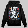 Jordan 9 Retro 'Flint Grey' 2026 DopeSkill Hoodie Sweatshirt Let 'em Hate Graphic Streetwear - Black