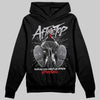 Grey Sneakers DopeSkill Hoodie Nothing Can Hold US Down Graphic Streetwear - Black