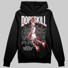 Jordan 14 Retro ‘Black Toe’ DopeSkill Hoodie Sweatshirt Thunder Dunk Graphic Streetwear - Black