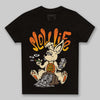 Orange, Black and White Sneakers DopeSkill Toddler Kids T-shirt Slow Life Graphic Streetwear - Black