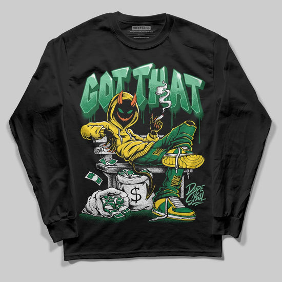 Green Sneakers DopeSkill Long Sleeve T-Shirt Got That Graphic Streetwear - black