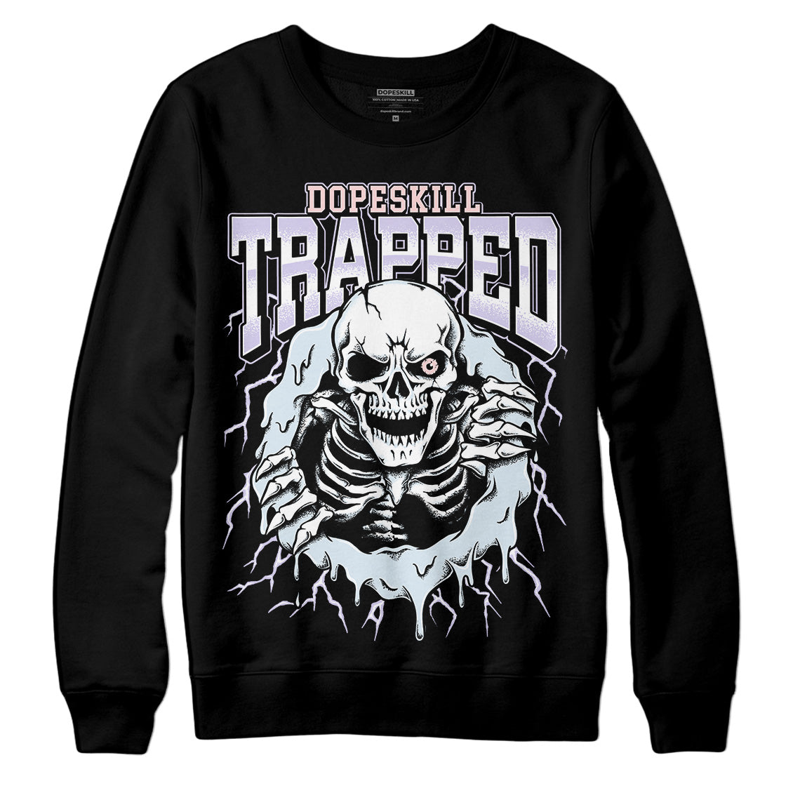 Dunk Low Easter DopeSkill Sweatshirt Trapped Halloween Graphic Streetwear - Black