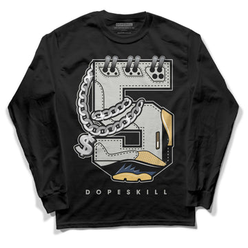 A Ma Maniere x Jordan 5 Dawn “Photon Dust” DopeSkill Long Sleeve T-Shirt No.5 Graphic Streetwear - Black