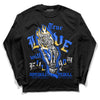 Royal Blue Sneakers DopeSkill Long Sleeve T-Shirt True Love Will Kill You Graphic Streetwear - Black