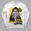 Jordan 4 Tour Yellow Thunder DopeSkill Long Sleeve T-Shirt NPC Graphic Streetwear - White