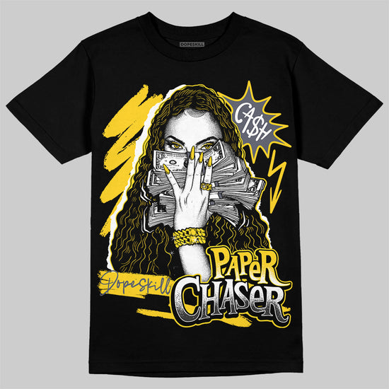 Jordan 4 Lightning DopeSkill T-Shirt NPC Graphic Streetwear - Black