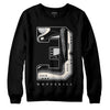 Jordan 3 “Off Noir” DopeSkill Sweatshirt No.3 Graphic Streetwear - Black