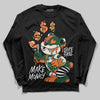 SoleFly x Air Jordan 3 “Fruits Of Our Labor” DopeSkill Long Sleeve T-Shirt Make Money Graphic Streetwear - Black