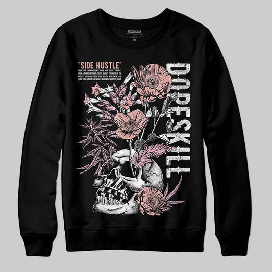Jordan 1 Low OG “Rust Pink” DopeSkill Sweatshirt Side Hustle Graphic Streetwear - black