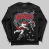 Jordan 8 Retro Bugs Bunny (2025) DopeSkill Long Sleeve T-Shirt Nevermind Graphic Streetwear - Black