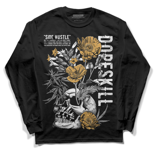 Jordan 11 "Gratitude" DopeSkill Long Sleeve T-Shirt Side Hustle Graphic Streetwear - Black