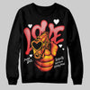 Black and White Sneakers DopeSkill Sweatshirt Love Shot Graphic Streetwear - Black
