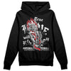 Jordan 12 “Red Taxi” DopeSkill Hoodie Sweatshirt True Love Will Kill You Graphic Streetwear - Black