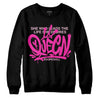 Pink Sneakers DopeSkill Sweatshirt Queen Graphic Streetwear - Black\