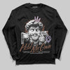Harris Tweed x Wmns Dunk Low 'Sesame' DopeSkill Long Sleeve T-Shirt In My Way Graphic Streetwear - Black