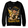 Jordan 13 Wheat 2023 DopeSkill Sweatshirt Heaven Sent Graphic Streetwear - Black