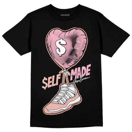 Jordan 11 Low “Legend Pink” DopeSkill T-Shirt Self Made Graphic Streetwear - Black