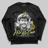 Jordan 5 “Luminous Green” DopeSkill Long Sleeve T-Shirt In My Way Graphic Streetwear - Black