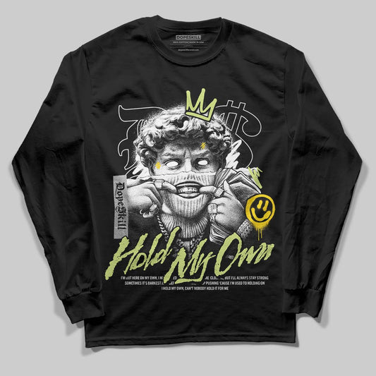 Jordan 5 “Luminous Green” DopeSkill Long Sleeve T-Shirt In My Way Graphic Streetwear - Black