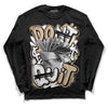 TAN Sneakers DopeSkill Long Sleeve T-Shirt Don't Quit Graphic Streetwear - Black