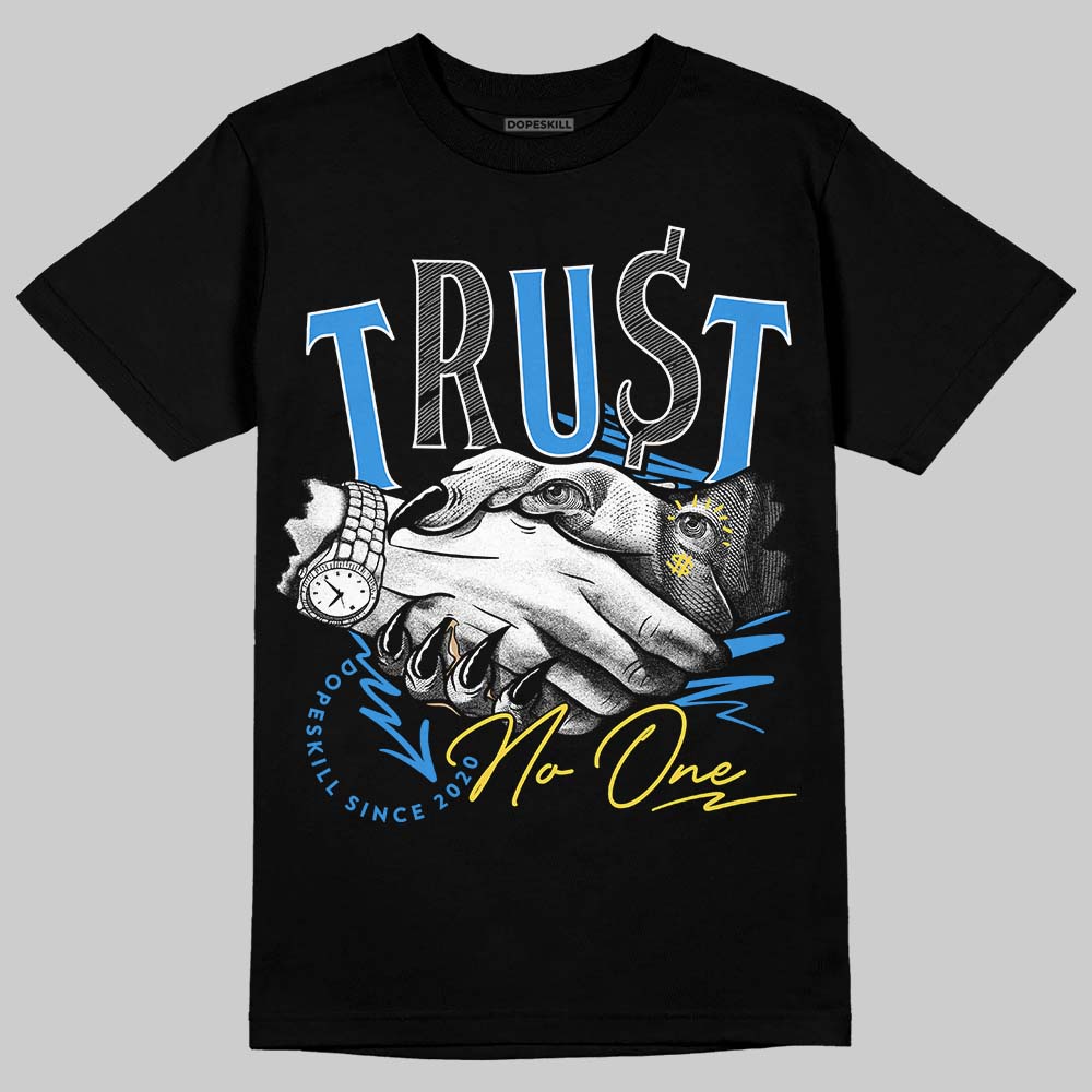 Dunk Low Pro SB Homer DopeSkill T-Shirt Trust No One Graphic Streetwear - Black