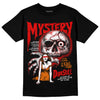 Jordan 4 Retro Red Cement DopeSkill T-Shirt Mystery Ghostly Grasp Graphic Streetwear - Black